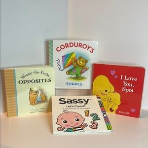 Children’s Educational Board Books -Set of 4-NWT